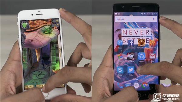 一加3對比iPhone 6S速度測試:遺憾落敗