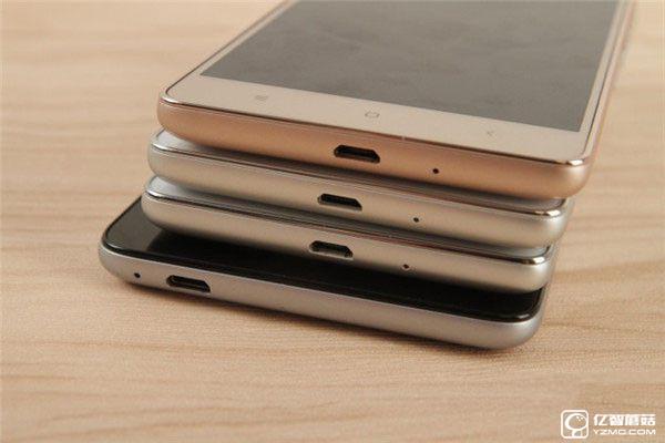 紅米手機3S/紅米Note 3/紅米手機3標準版/高配版對比