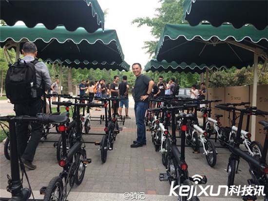 小米智能自行車實(shí)拍 小米自行車到底有多大?
