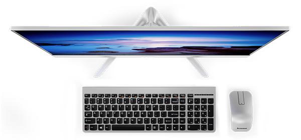 聯想發布510S一體機 主打“無邊框”超薄機身