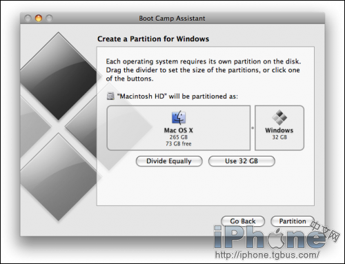 蘋果mac系統下安裝windows7系統詳細教程