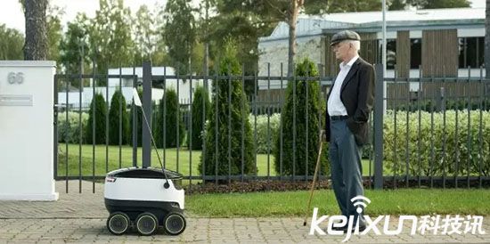 快遞機器人靠不靠譜 在中國能否實行開來?