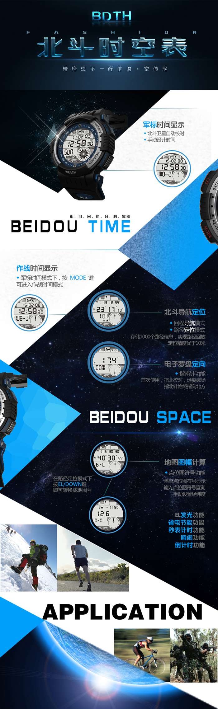 北斗時(shí)空手表功能參數(shù)詳解+圖賞