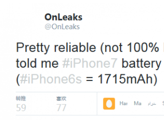 iPhone 7電池容量是多少？蘋果7電池容量猛增？