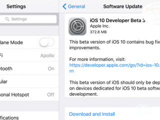 iOS10 Beta3更新了什么 iOS10 Beta3更新內容一覽