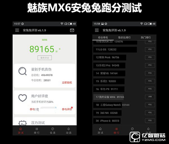 魅族MX6和榮耀8哪個好?榮耀8和魅族MX6區別對比