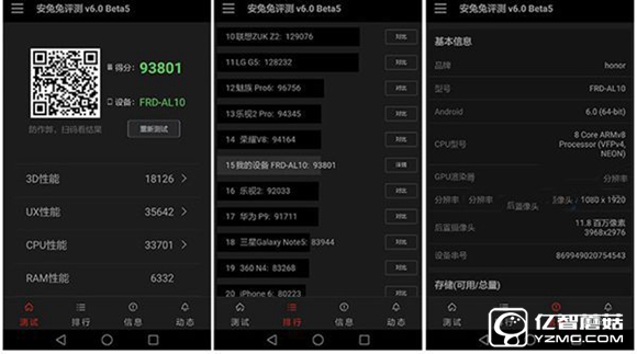 魅族MX6和榮耀8哪個好?榮耀8和魅族MX6區別對比
