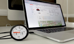 Omata one自行車(chē)碼表：像老汽車(chē)的里程表