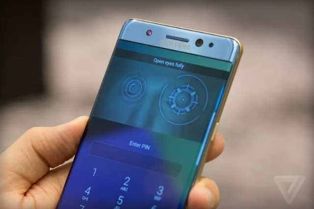 三星Note7虹膜解鎖安全嗎？與指紋解鎖對(duì)比