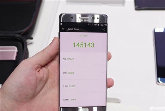 三星Note7性能怎么樣 三星Note7跑分測試
