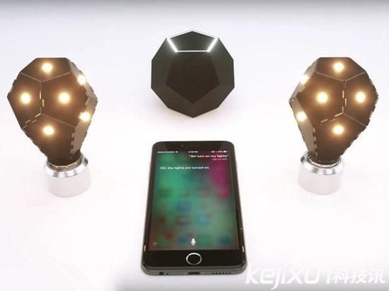 智能改變生活：蜂窩狀智能燈泡