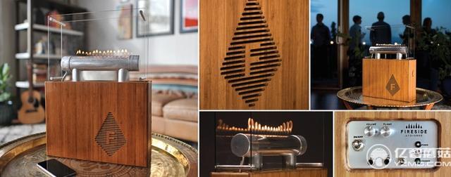 嗨起來 這款藍(lán)牙音箱能讓小火苗隨著音樂律動(dòng)