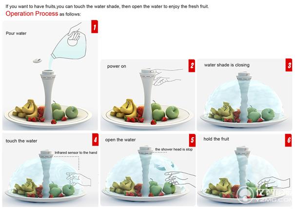 這設(shè)計絕了 水霧金鐘罩餐盤保鮮又保濕
