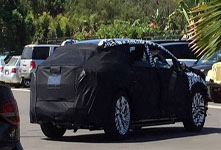 樂視電動車路面測試曝光 酷似特斯拉MODEL X