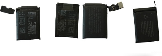 蘋果手表外形不變 電池容量增加35%