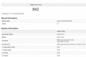 紅米手機(jī)4跑分曝光 搭載驍龍625