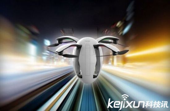 腦洞大開的無人機設計:形似駝鳥蛋