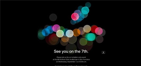 iPhone7/7 Plus發布會邀請函放出:9月7日見