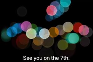 蘋果發邀請函 確認iPhone7 9月7日發布