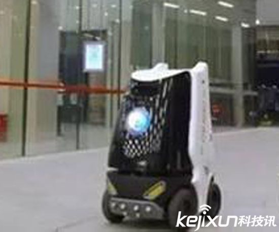 菜鳥網絡發布配送機器人 快遞小哥恐丟飯碗