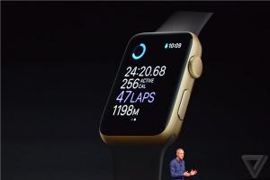 蘋果Apple Watch Series 2發布：支持防水