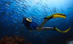 SUBBE水下呼吸系統輕便又智能：秒變變身潛水俠