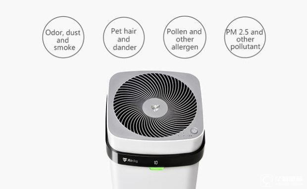 這款空氣凈化器不用更換濾芯 直接手洗就行了