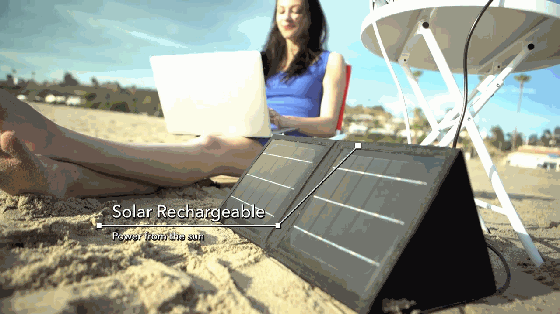 在室外玩游戲機榨果汁？這款移動電源什么電器都能用