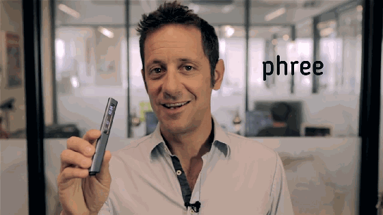 Phree智能筆讓任何表面都能成為你的紙