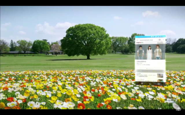 索尼又找出了新玩法 這次是在VR中使用手機