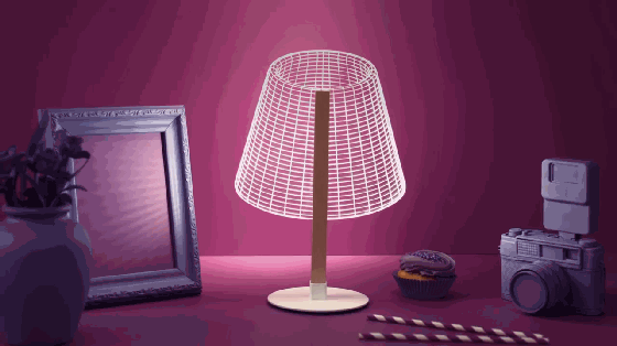 理科生必備居家神器 這個(gè)臺(tái)燈太魔性了