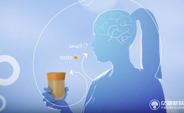 當(dāng)我們喝進(jìn)一些東西的時(shí)候，鼻子的感覺(jué)占80%，反而嘴巴的感覺(jué)只占20%