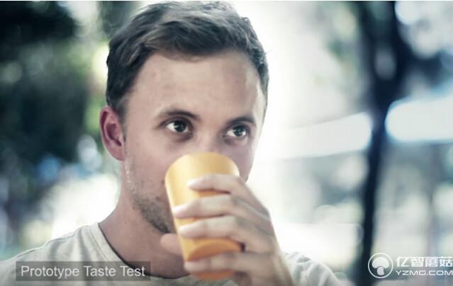 神奇杯子 可以把白開(kāi)水變果汁?