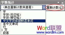 Word2003怎么樣統計字數、行數和符號