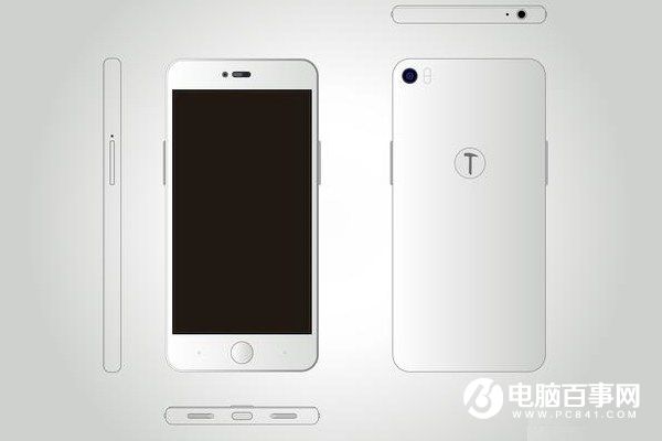 圓形Home鍵設計 錘子T3外觀與硬件配置曝光