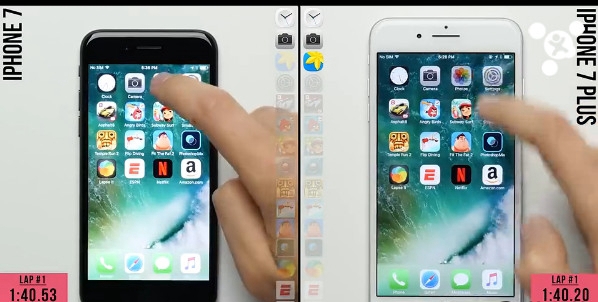 1GB內存差距多大？iPhone 7/7 Plus速度對比