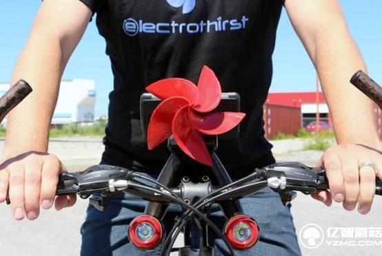 小小風車能發電!手機沒電時只需“等風來”