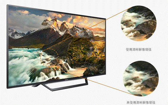 索尼4K電視X6000D介紹 索尼4K電視X6000D介紹