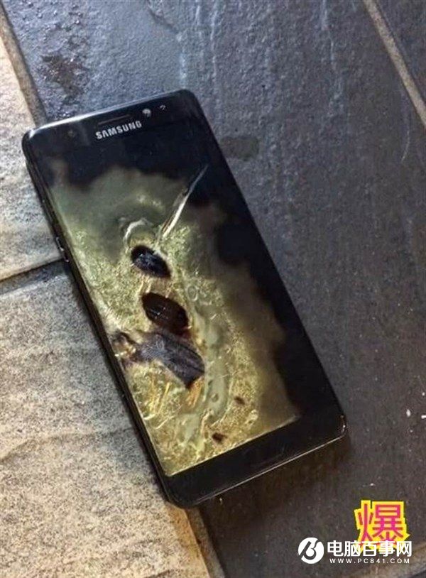三星Note7臺灣首炸 差點炸到美女屁股