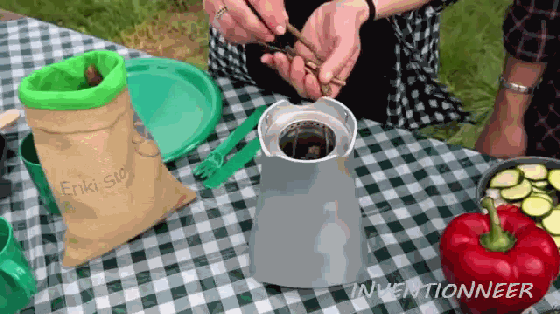 用了這款野營爐“巧婦可為無米之炊”