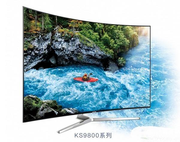 三星UA55KS9800 量子點曲面電視 三星UA55KS9800 量子點曲面電視
