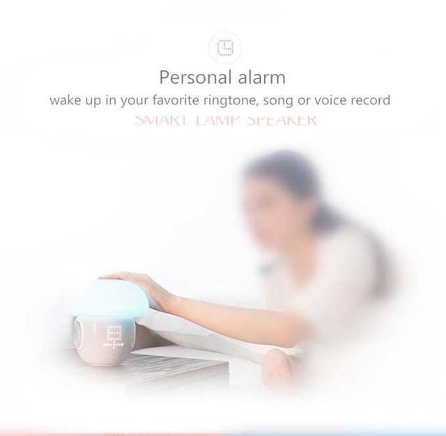 能顯示情緒的智能LED燈 還可以“兼職”揚聲器和鬧鐘哦