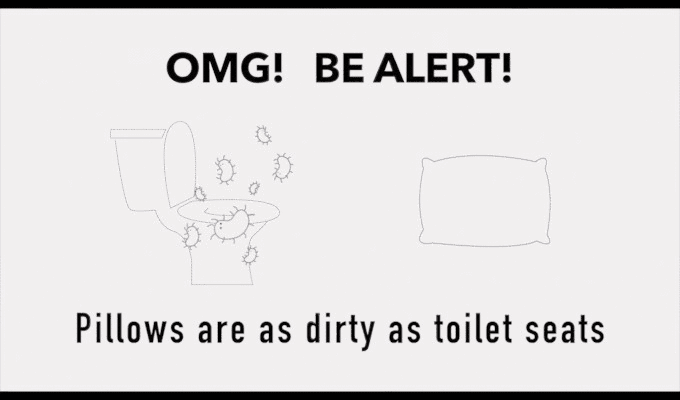 枕頭上全是螨蟲好惡心！那就天天用肥皂洗吧