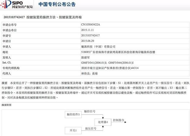 魅族:OPPO/小米/錘子/一加侵犯mBack專利
