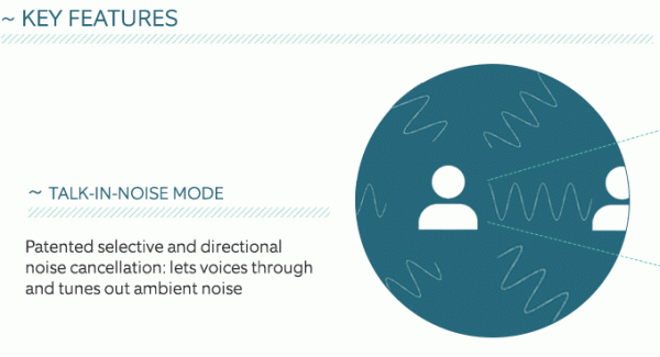 Tilde無線降噪耳機(jī):能選擇性降噪還能播放高品音頻