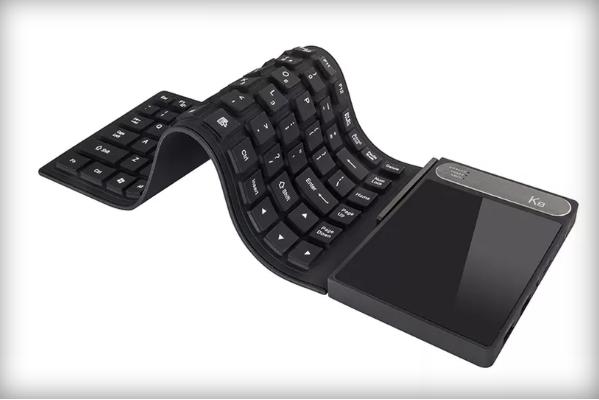 這個柔性鍵盤其實是一款完整的Windows PC