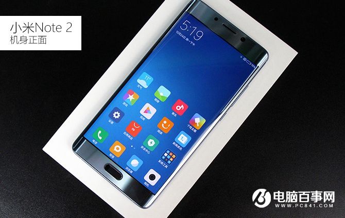 小米Note2外觀評測 雙曲面玻璃設計