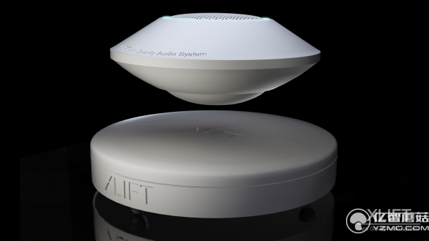 飛碟造型又能磁懸浮 這音箱簡直像是藝術品