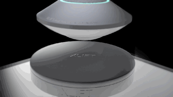 飛碟造型又能磁懸浮 這音箱簡直像是藝術品