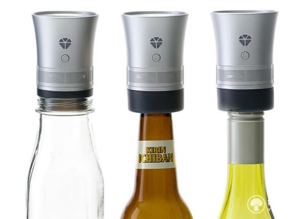 夠文藝!這個(gè)音樂(lè)瓶塞能讓玻璃瓶秒變無(wú)線音箱